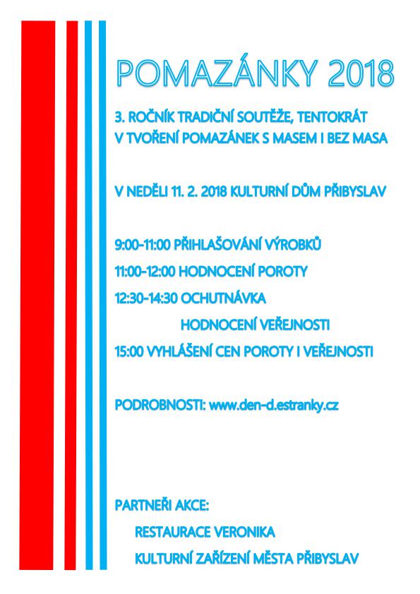 Pomazánky 2018